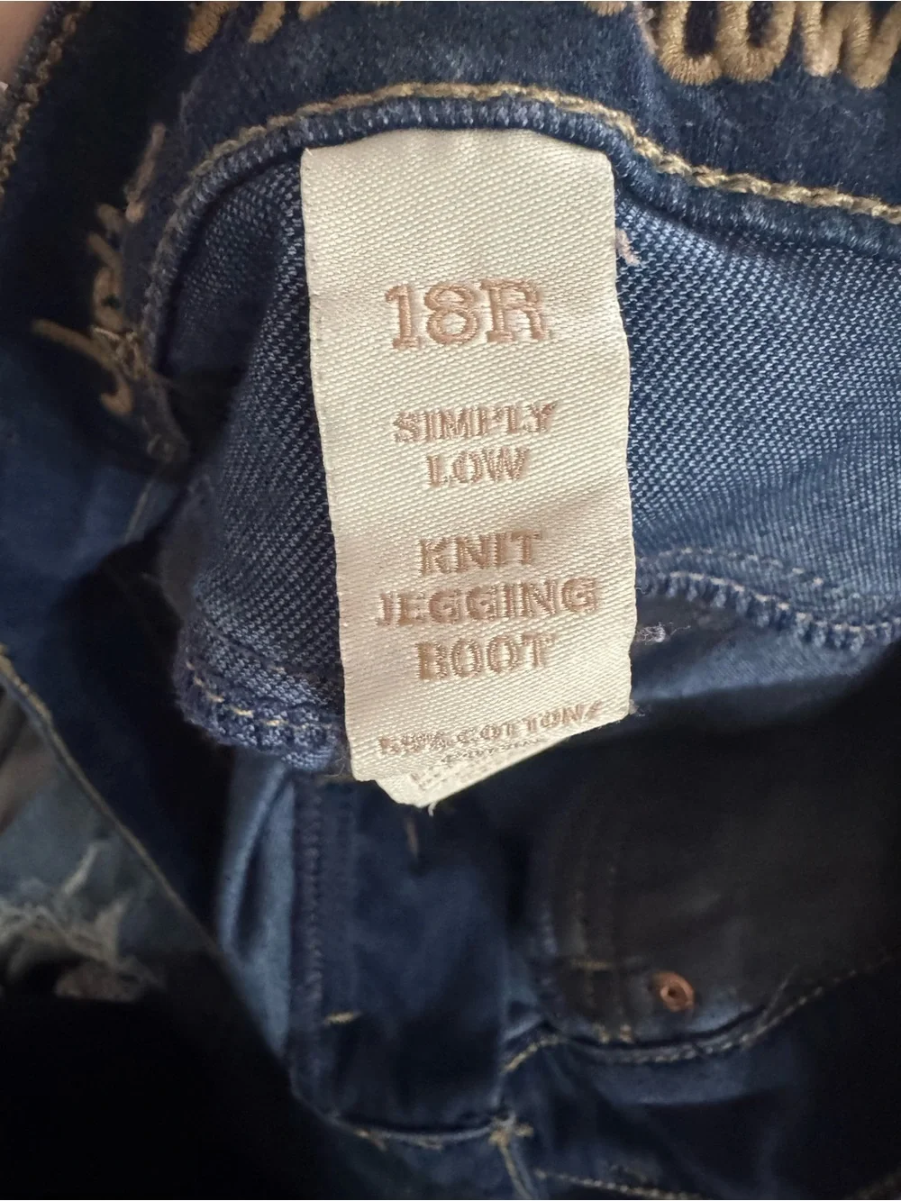 JUSTICE Dark Blue Girls Jeans - Classic Straight Fit